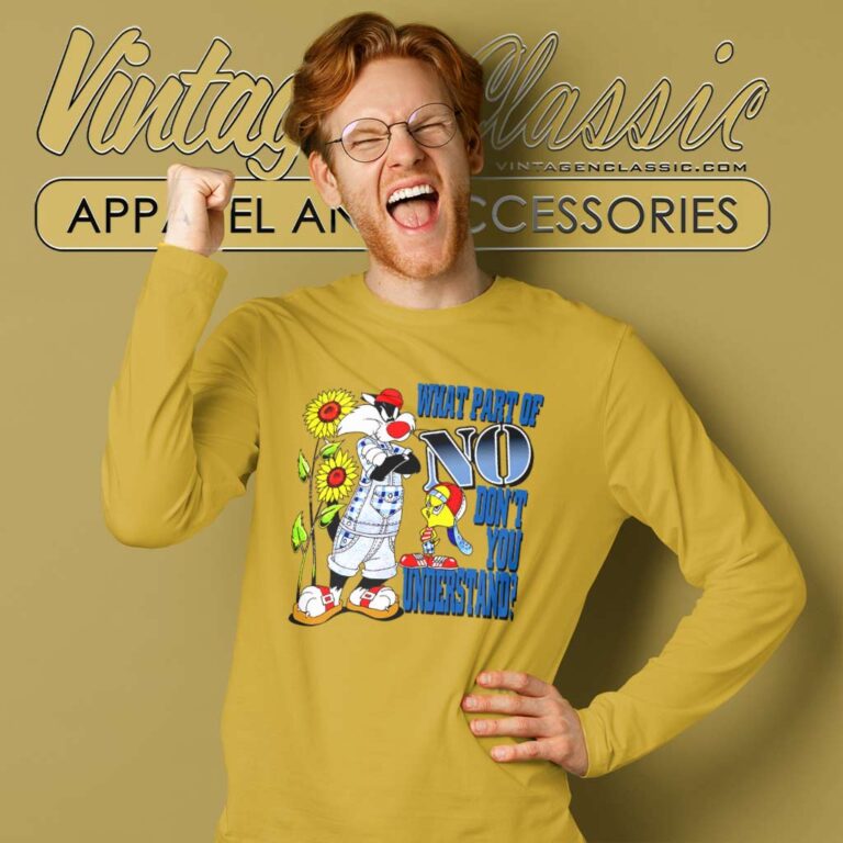What Part Of No Dont You Understand Long Sleeve Tee What Part Of No Dont You Understand Long Sleeve Tee