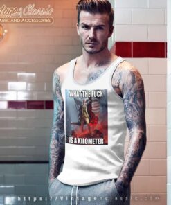 What The Fuck Is A Kilometer Meme Tank Top Racerback