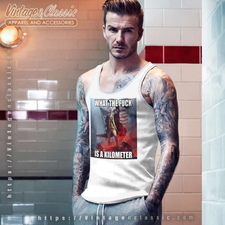 What The Fuck Is A Kilometer Meme Tank Top Racerback What The Fuck Is A Kilometer Meme Tank Top Racerback