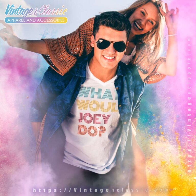 What Would Joey Do V Neck TShirt What Would Joey Do V Neck TShirt