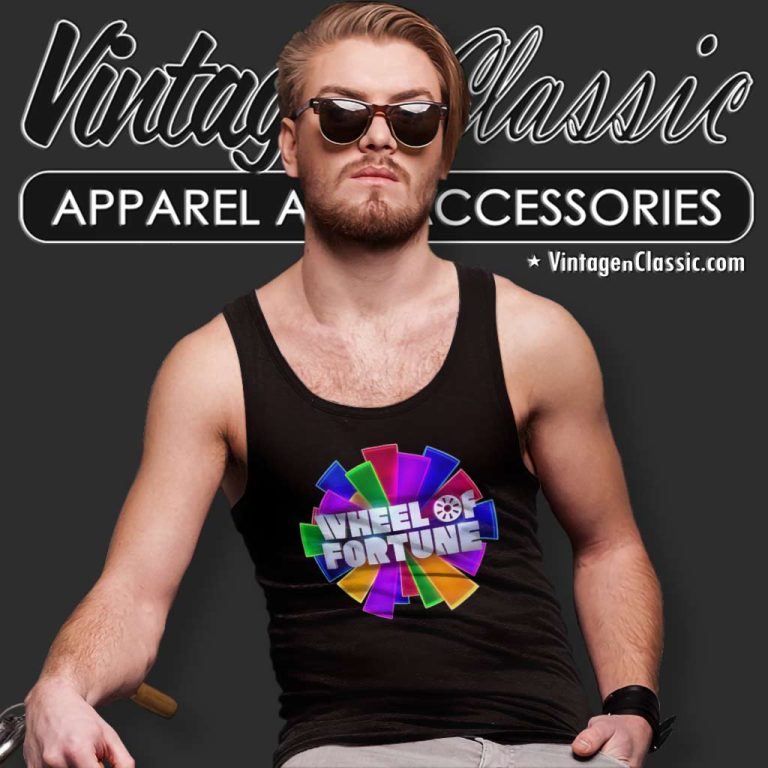 Wheel Of Fortune Shirt New Season Logo Tank Top Racerback Wheel Of Fortune Shirt New Season Logo Tank Top Racerback