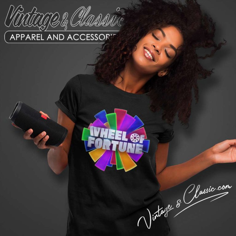Wheel Of Fortune Shirt New Season Logo Women TShirt Wheel Of Fortune Shirt New Season Logo Women TShirt