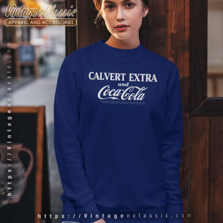 Whiskey Calvert Extra Coca Cola Sweatshirt Whiskey Calvert Extra Coca Cola Sweatshirt