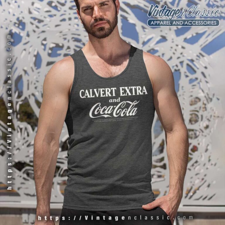 Whiskey Calvert Extra Coca Cola Tank Top Racerback Whiskey Calvert Extra Coca Cola Tank Top Racerback