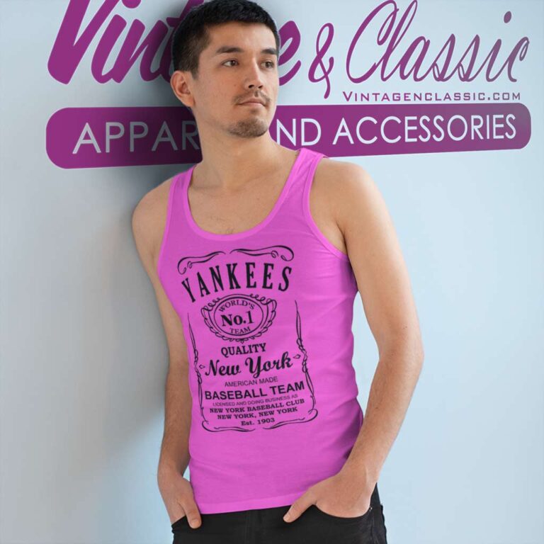 Whiskey New York Yankees Graphic Tank Top Racerback Whiskey New York Yankees Graphic Tank Top Racerback