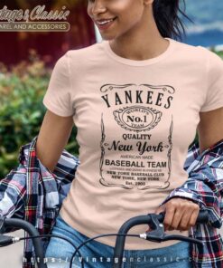 Whiskey New York Yankees Graphic Women TShirt