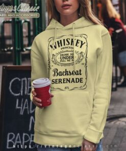 Whiskey Princess Backseat Serenade Hoodie