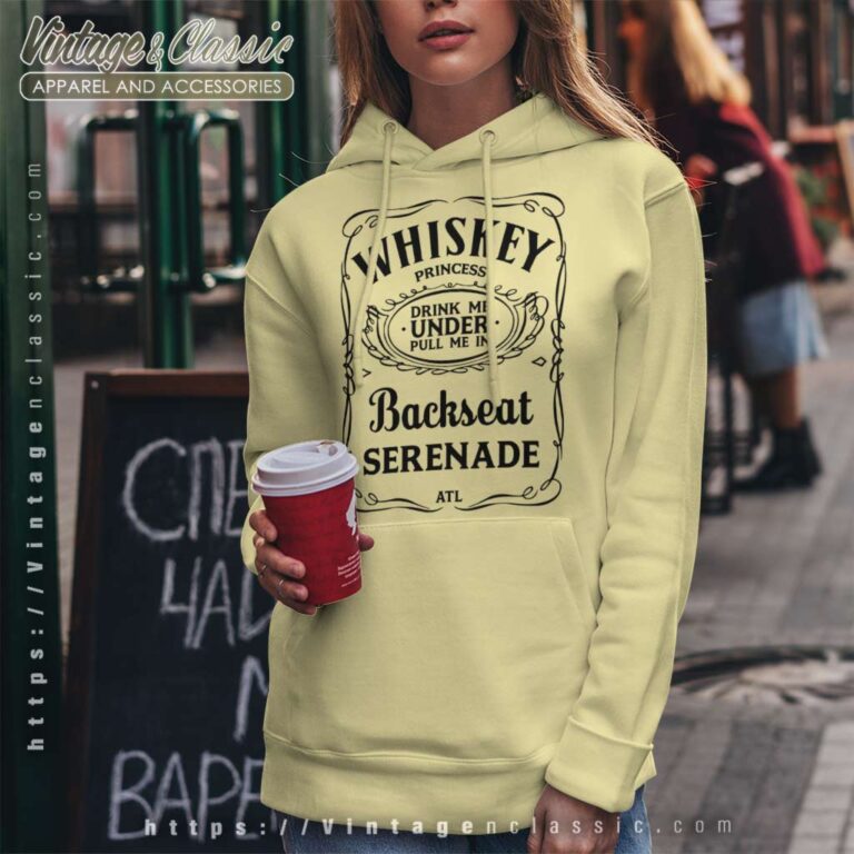 Whiskey Princess Backseat Serenade Hoodie Whiskey Princess Backseat Serenade Hoodie