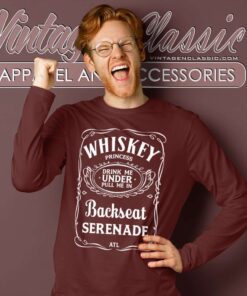 Whiskey Princess Backseat Serenade Long Sleeve Tee