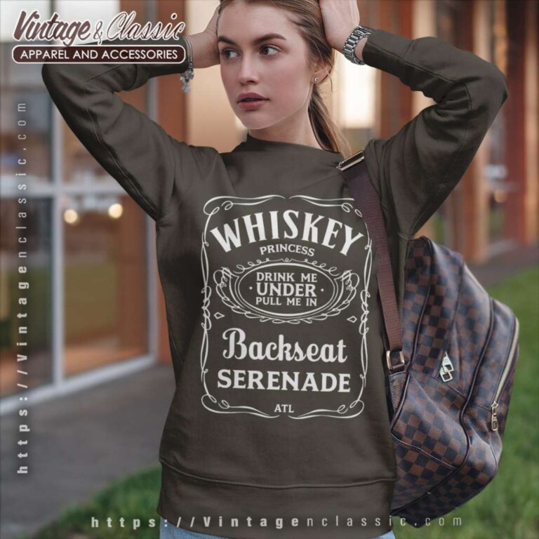 Whiskey Princess Backseat Serenade Sweatshirt Whiskey Princess Backseat Serenade Sweatshirt