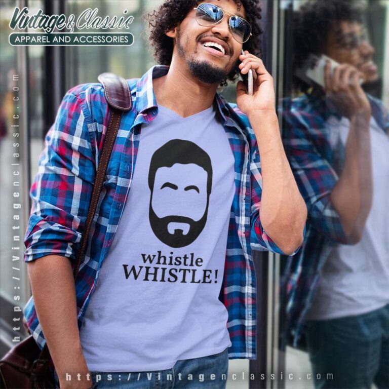 Whistle Whistle Roy Kent V Neck TShirt Whistle Whistle Roy Kent V Neck TShirt