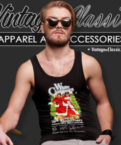 White Christmas 70th Anniversary 1954 2024 Thank You For The Memories Tank Top Racerback