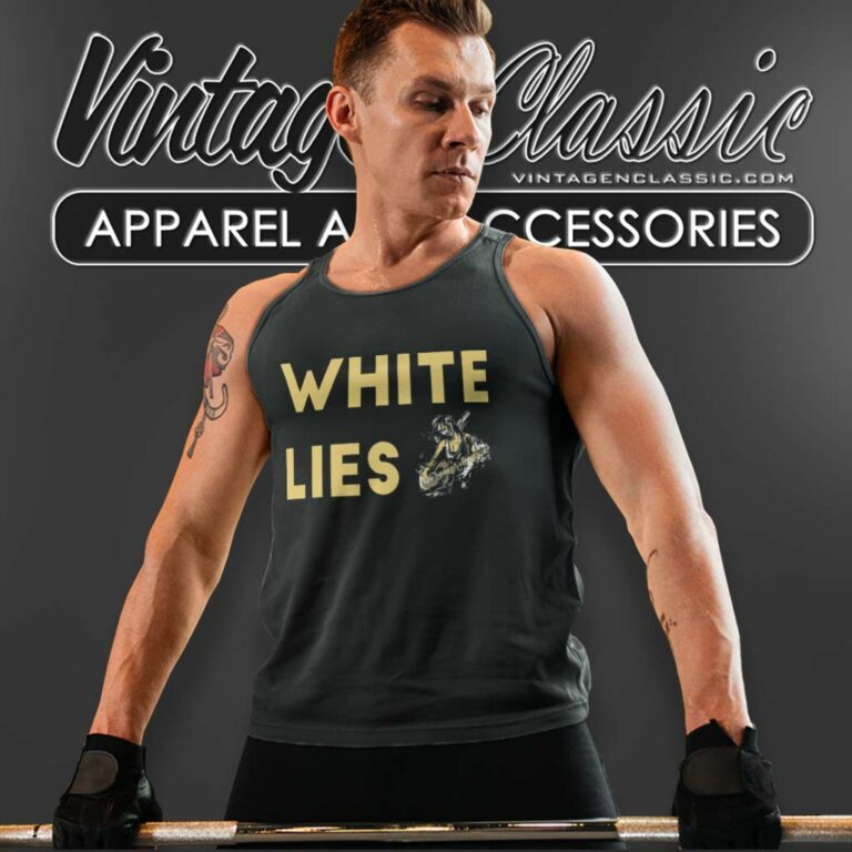 White Lies Band Funny White Lie Party Tank Top Racerback White Lies Band Funny White Lie Party Tank Top Racerback