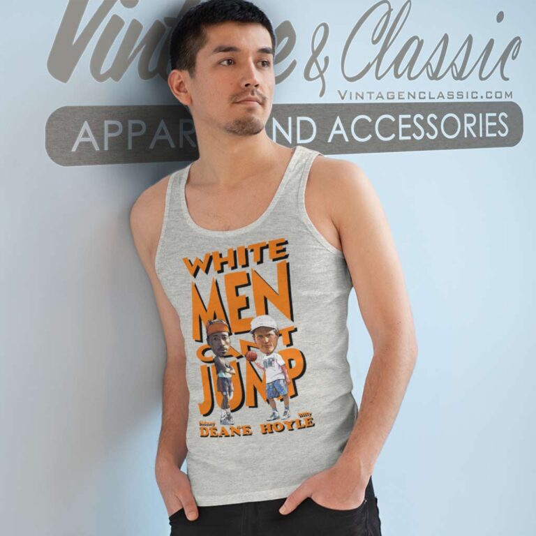 White Men Cant Jump 1992 Tank Top Racerback White Men Cant Jump 1992 Tank Top Racerback