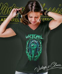Whitechapel Death Cocoon V Neck TShirt