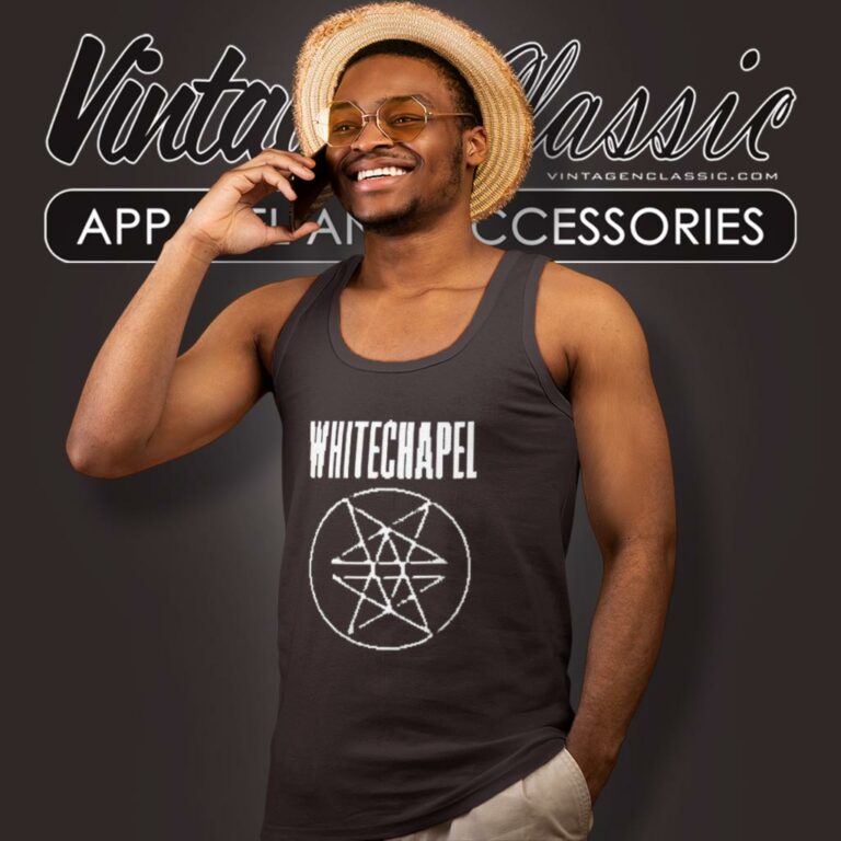 Whitechapel Double Pentagram Tank Top Racerback Whitechapel Double Pentagram Tank Top Racerback