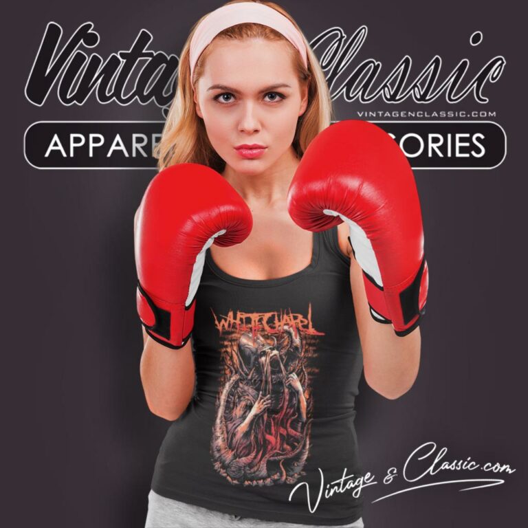 Whitechapel Evil Preacher Tank Top Racerback Whitechapel Evil Preacher Tank Top Racerback