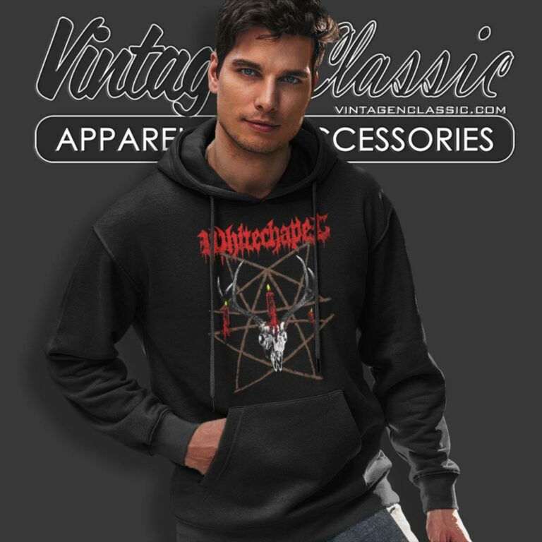 Whitechapel Pentagram Candle Hoodie Whitechapel Pentagram Candle Hoodie