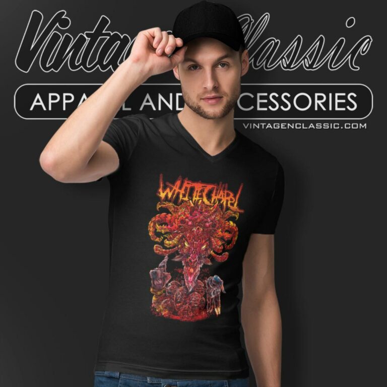 Whitechapel Possession V Neck TShirt Whitechapel Possession V Neck TShirt