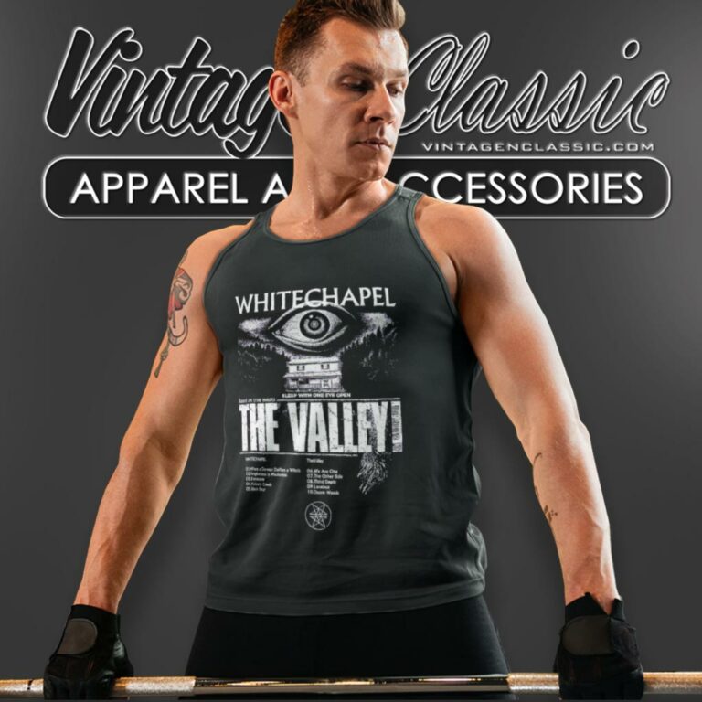 Whitechapel Shirt Sleep With One Eye Open Tank Top Racerback Whitechapel Shirt Sleep With One Eye Open Tank Top Racerback