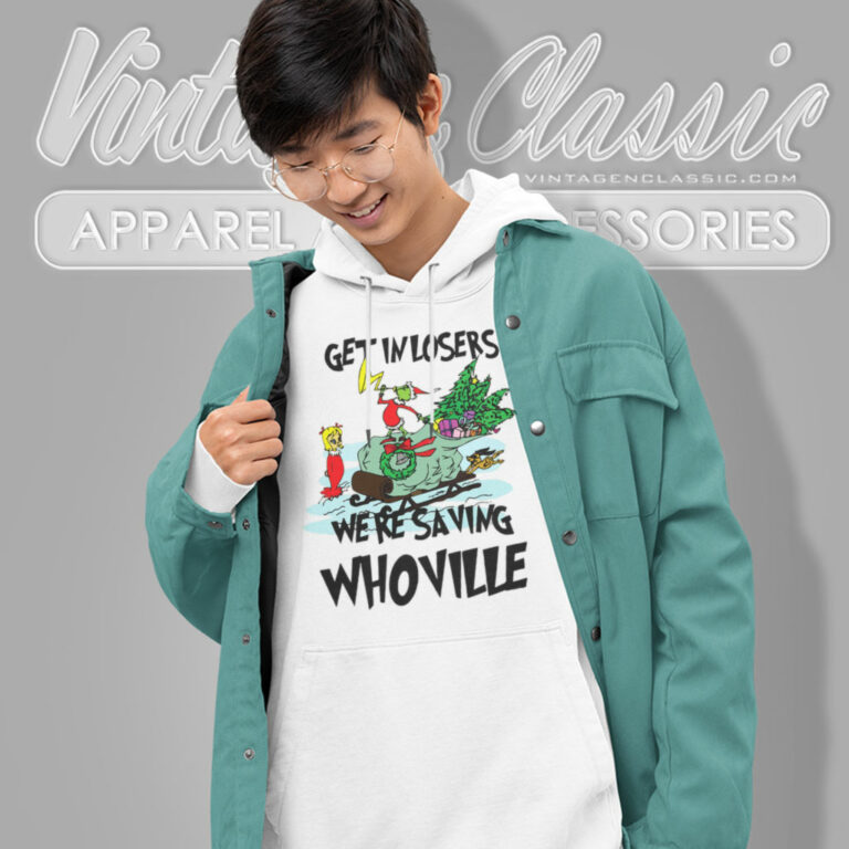 Were Saving Whoville Grinch Christmas Hoodie Were Saving Whoville Grinch Christmas Hoodie