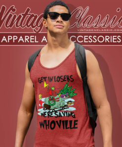 Were Saving Whoville Grinch Christmas Shirt 6 Were Saving Whoville Grinch Christmas Tank Top Racerback