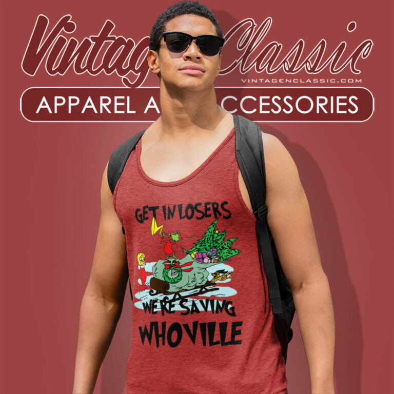 Were Saving Whoville Grinch Christmas Tank Top Racerback Were Saving Whoville Grinch Christmas Tank Top Racerback