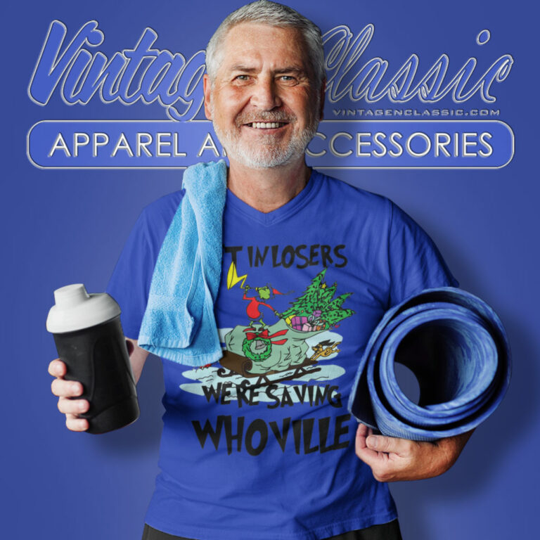 Were Saving Whoville Grinch Christmas V Neck TShirt Were Saving Whoville Grinch Christmas V Neck TShirt