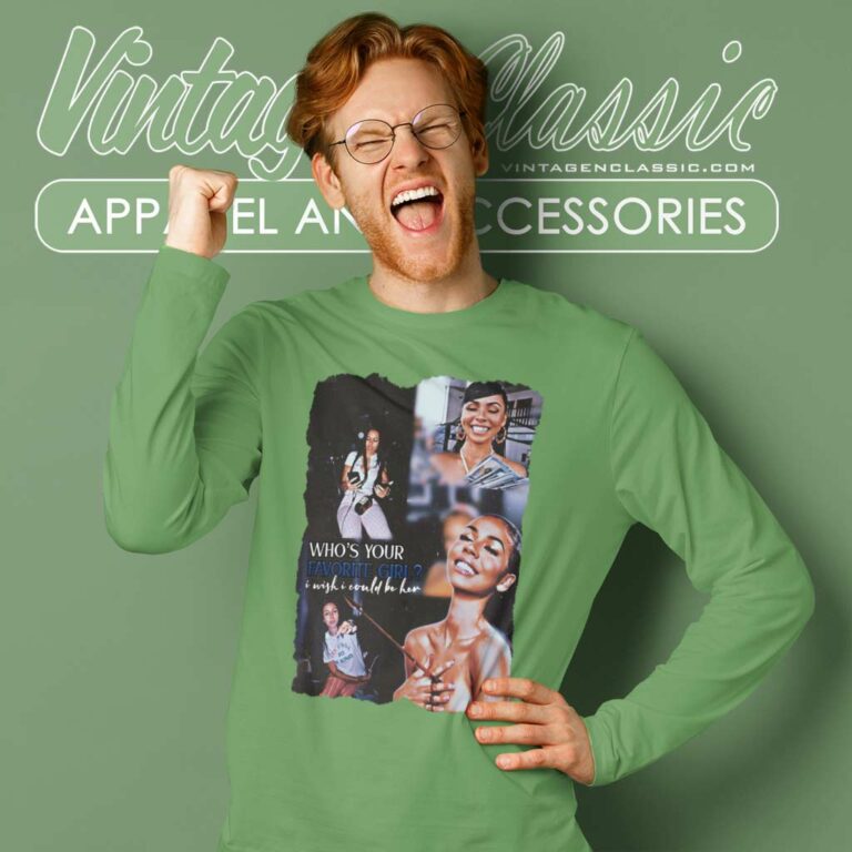 Whos Your Favorite Girl Mariah The Scientist Long Sleeve Tee Whos Your Favorite Girl Mariah The Scientist Long Sleeve Tee