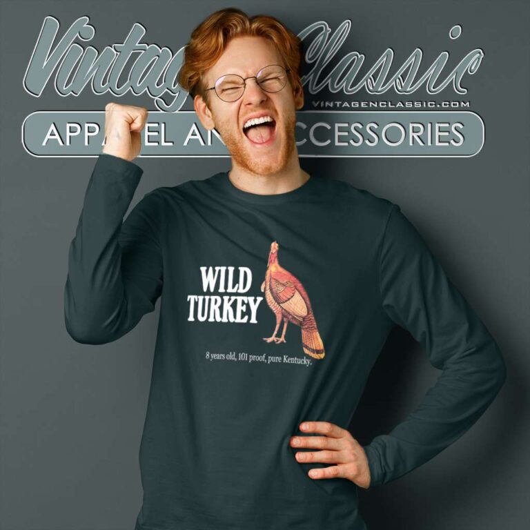 Wild Turkey Kentucky Whiskey Long Sleeve Tee Wild Turkey Kentucky Whiskey Long Sleeve Tee