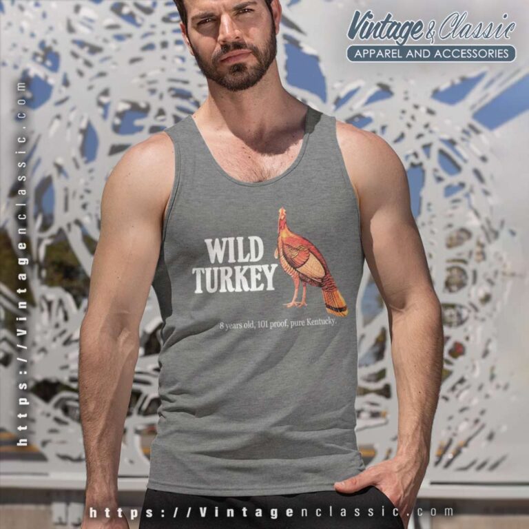Wild Turkey Kentucky Whiskey Tank Top Racerback Wild Turkey Kentucky Whiskey Tank Top Racerback