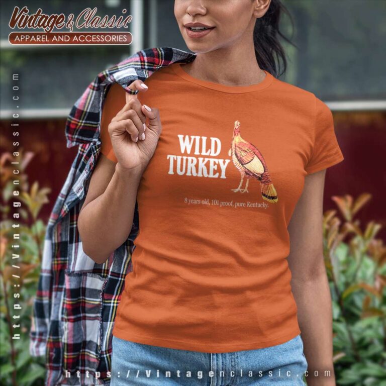 Wild Turkey Kentucky Whiskey Women TShirt Wild Turkey Kentucky Whiskey Women TShirt
