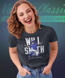 Will Smith Los Angeles Dodgers Signature Women TShirt