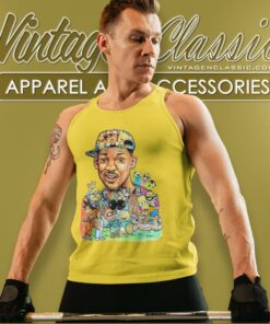 Will Smith Shirt Mashup Cartoon Characters Tank Top Racerback