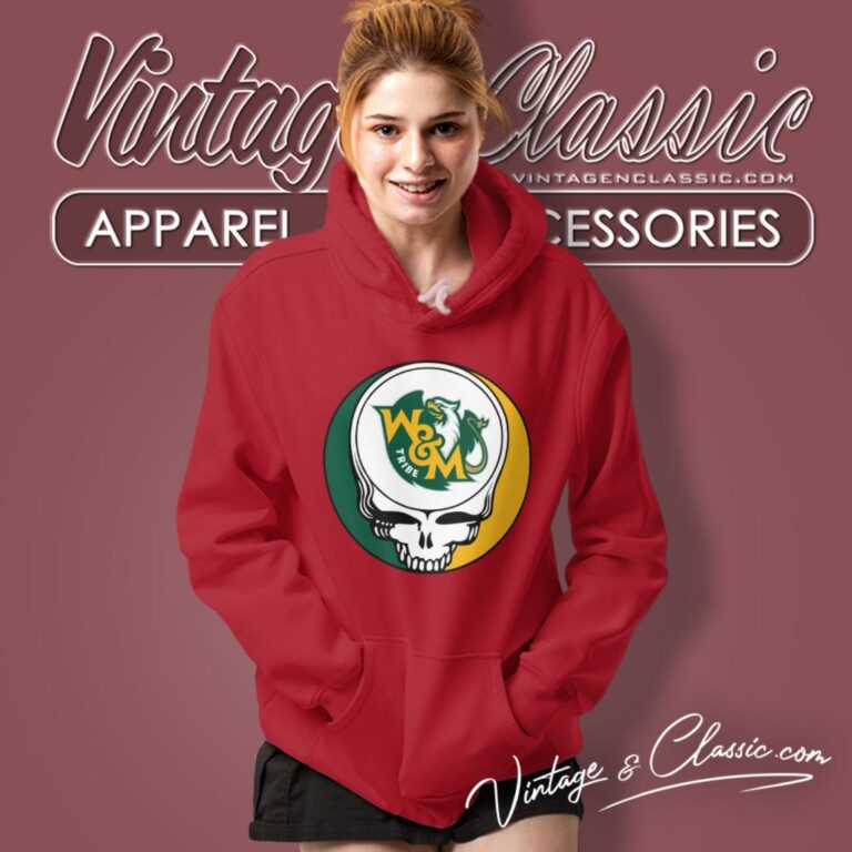 William Mary Grateful Dead Steal Your Face Hoodie William Mary Grateful Dead Steal Your Face Hoodie