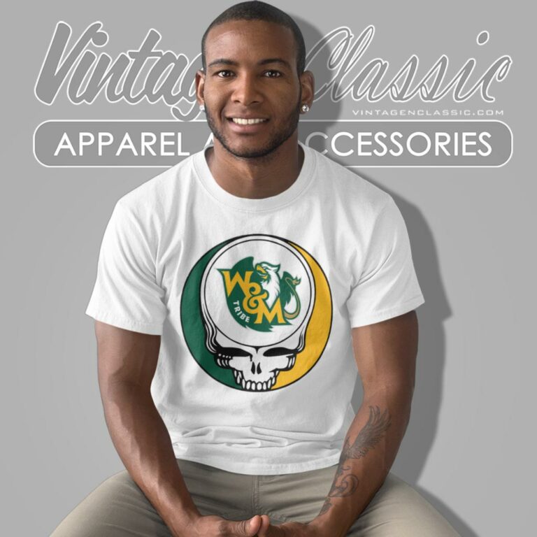 William Mary Grateful Dead Steal Your Face T Shirt William Mary Grateful Dead Steal Your Face T Shirt