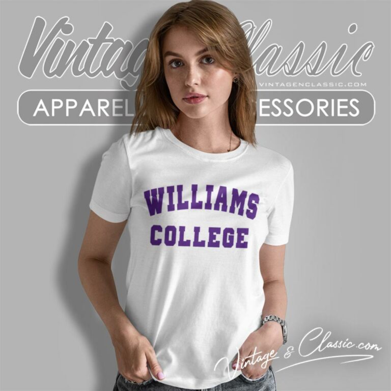 Williams College Logo Women T Shirt Williams College Logo Women T Shirt