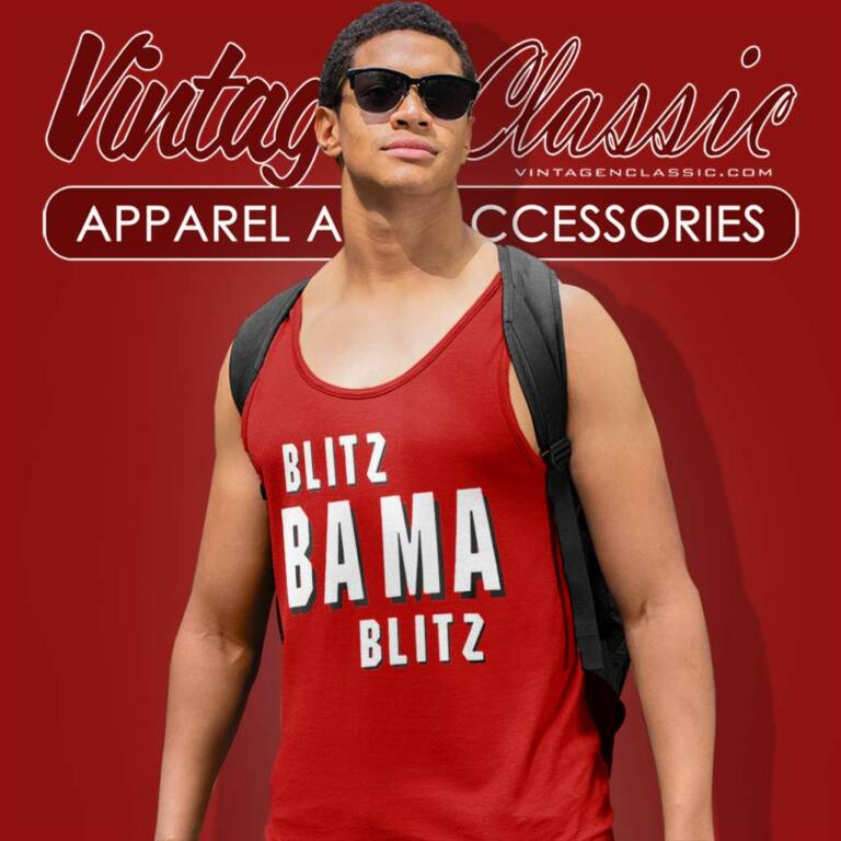 Willie And Chad Blitz Bama Blitz Tank Top Racerback Willie And Chad Blitz Bama Blitz Tank Top Racerback