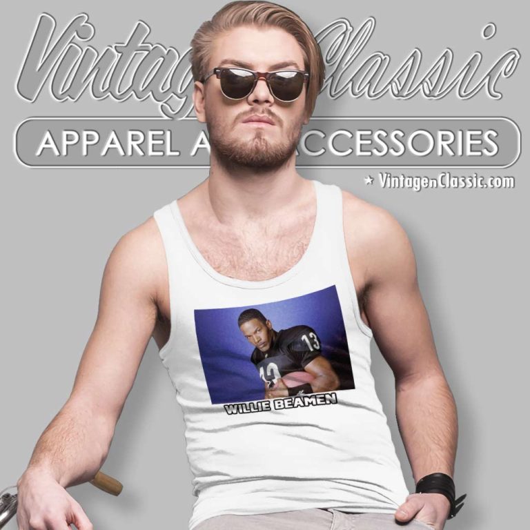 Willie Beamen Any Given Sunday Jamie Foxx Tank Top Racerback Willie Beamen Any Given Sunday Jamie Foxx Tank Top Racerback