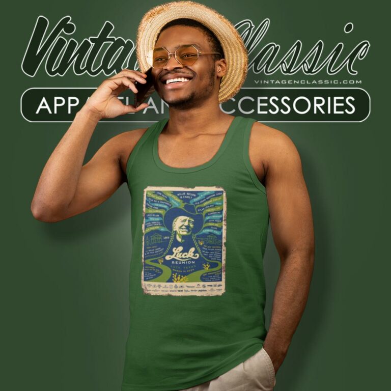Willie Nelson Shirt Family In Luck Texas At The Luck Reunion March 14 2024 Tank Top Racerback Willie Nelson Shirt Family In Luck Texas At The Luck Reunion March 14 2024 Tank Top Racerback