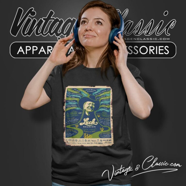 Willie Nelson Shirt Family In Luck Texas At The Luck Reunion March 14 2024 Women T Shirt Willie Nelson Shirt Family In Luck Texas At The Luck Reunion March 14 2024 Women T Shirt