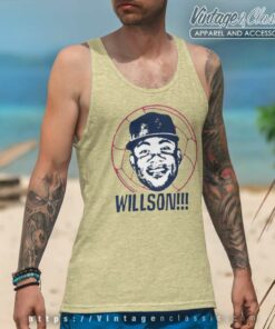 Willson Contreras Chicago Cubs Ball Tank Top Racerback