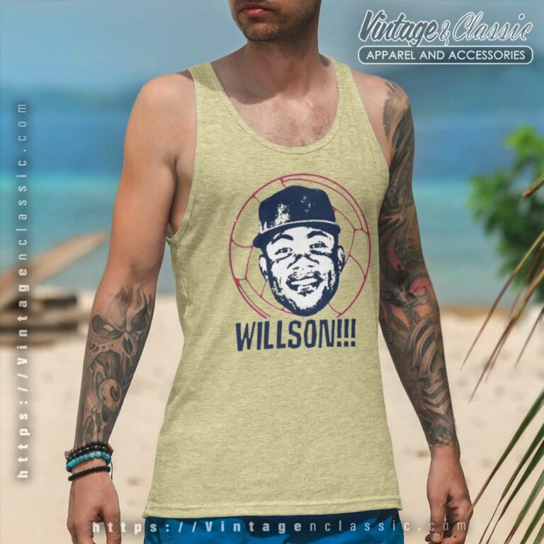 Willson Contreras Chicago Cubs Ball Tank Top Racerback Willson Contreras Chicago Cubs Ball Tank Top Racerback