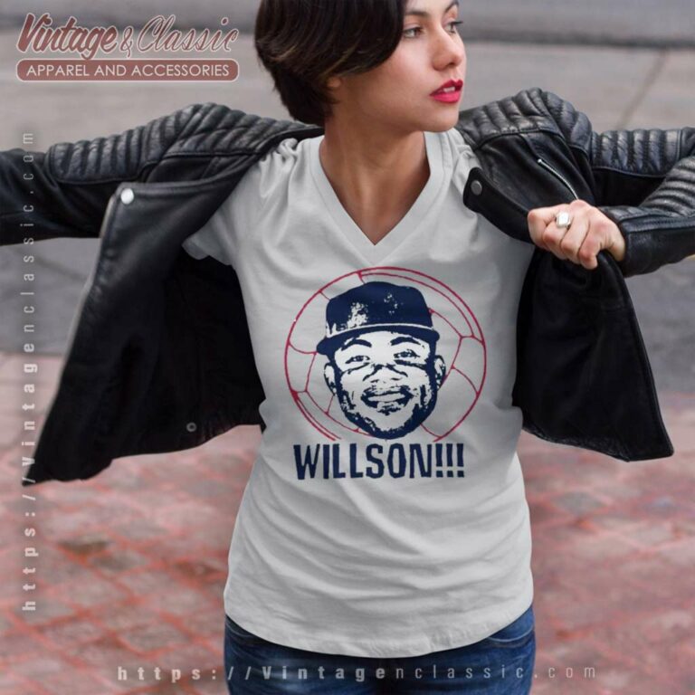 Willson Contreras Chicago Cubs Ball V Neck TShirt Willson Contreras Chicago Cubs Ball V Neck TShirt