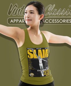 Wilt Chamberlain Philadelphia 76ers Nba Slam Cover Tank Top Racerback