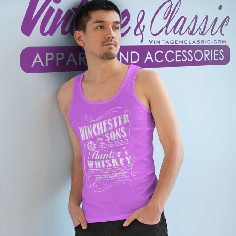 Winchester And Sons Whiskey Tank Top Racerback Winchester And Sons Whiskey Tank Top Racerback