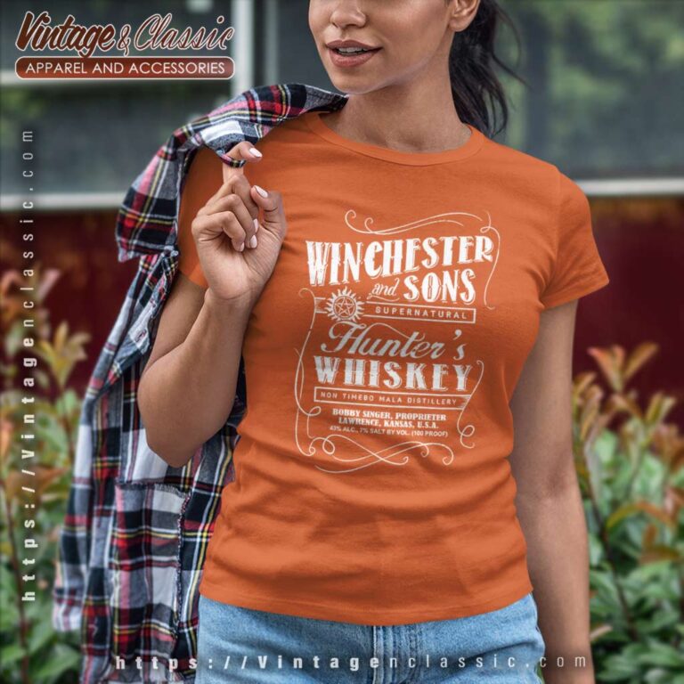 Winchester And Sons Whiskey Women TShirt Winchester And Sons Whiskey Women TShirt