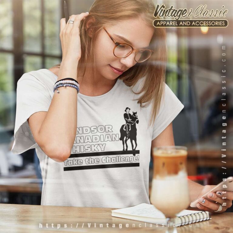 Windsor Canadian Whisky Women TShirt Windsor Canadian Whisky Women TShirt