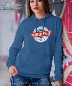 Winged Wheel Podcast Hoodie