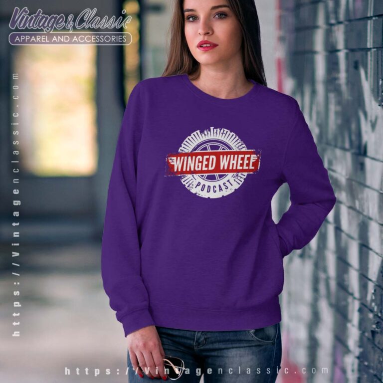 Winged Wheel Podcast Sweatshirt Winged Wheel Podcast Sweatshirt